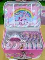 set de thé métal + porte fruit 💜