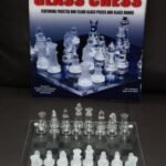 chess ♟️ glass  20x20cm