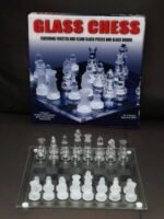 chess ♟️ glass  20x20cm