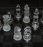 chess ♟️ glass  20x20cm – Image 2