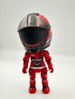 casque moto en métal +  transforme comme figurine personnage – Image 4