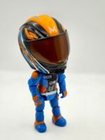 casque moto en métal +  transforme comme figurine personnage – Image 3