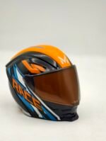 casque moto en métal +  transforme comme figurine personnage – Image 2