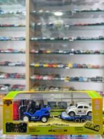 Clarck miniature avec remorque et voiture métal télécommandé avec batterie rechargeable ⚡ – Image 4