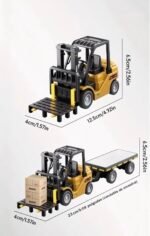 Clarck miniature avec remorque et voiture métal télécommandé avec batterie rechargeable ⚡ – Image 2