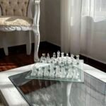 chess glass 26*26cm 💯 glass