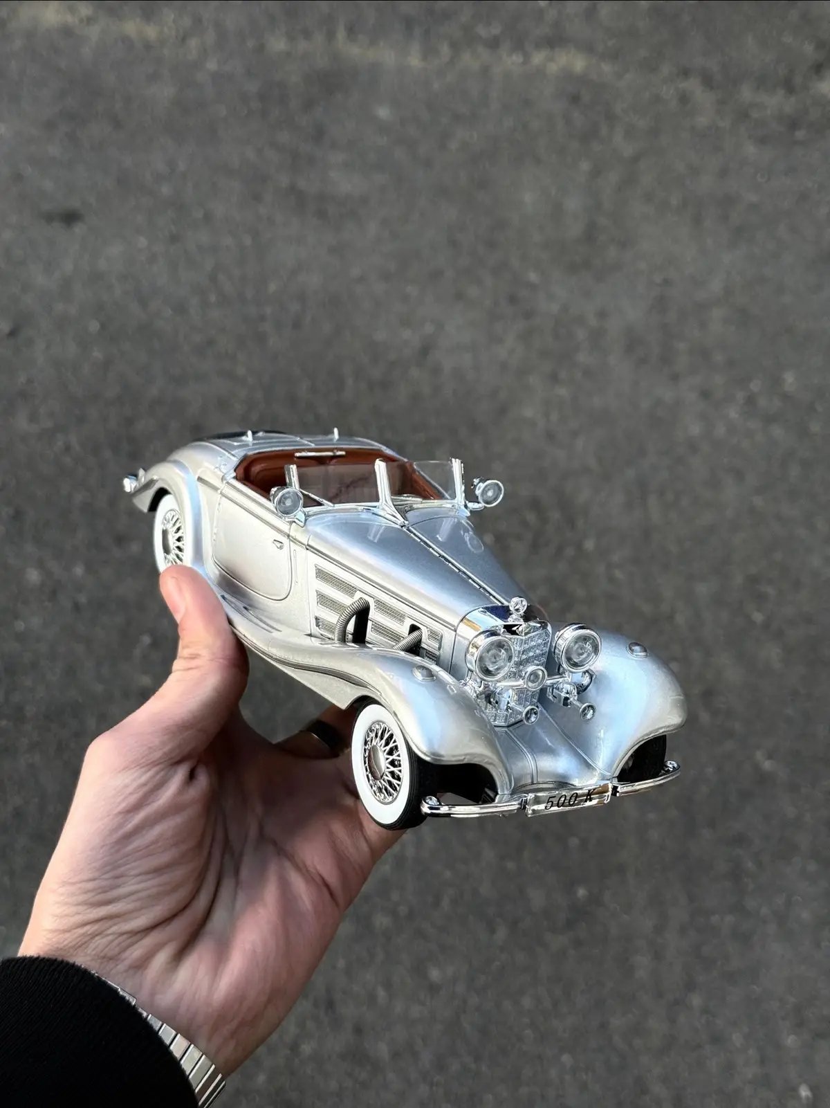 2026/10/1000090020.jpg Mercedes 500k vintage 1/24(23cm) – Image 1